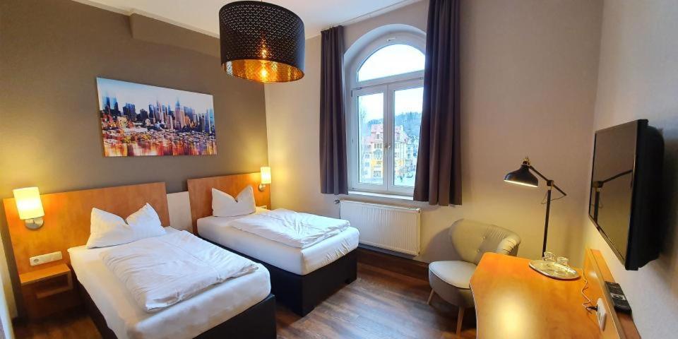 Hotel Friedensbruecke 格赖茨 外观 照片
